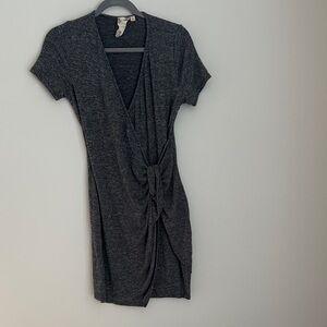 Blu Pepper Charcoal Mini Dress